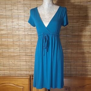 H&M Teal Pullover Summer Dress